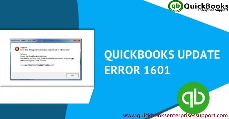 QuickBooks Install Error Code 1601 & It's Troubleshooting - Featured Image