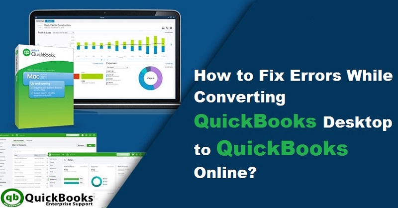 Fix Errors while Converting QuickBooks Desktop to QuickBooks Online - Featured Image