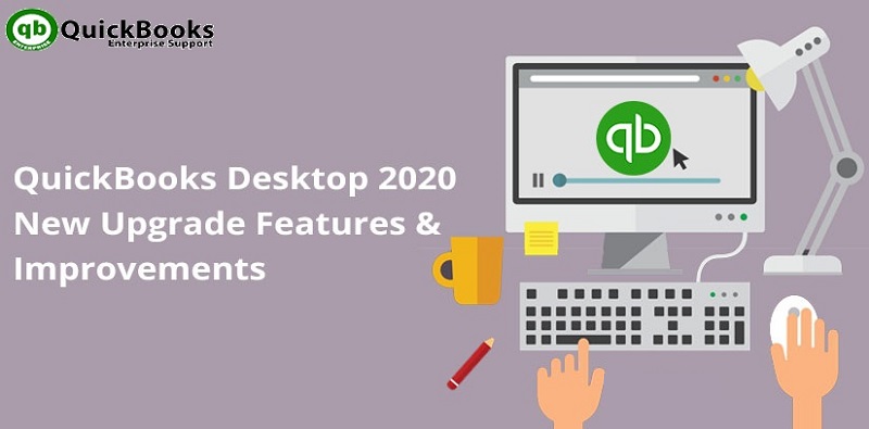 What's New and Improved Features in QuickBooks Desktop 2020 - Featured Image