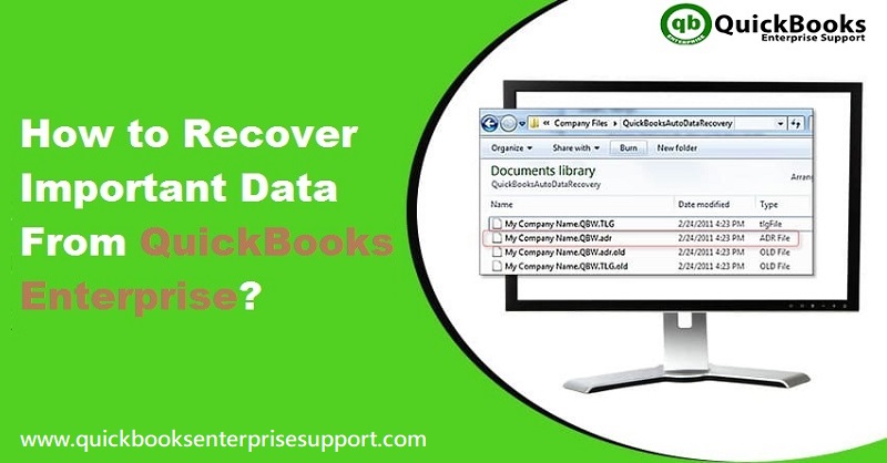 Easy Steps to Recover Important Data From QuickBooks Enterprise - Featured Image