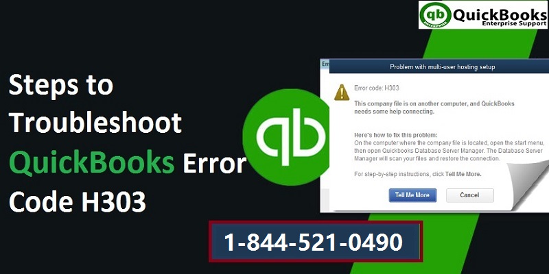 How to Resolve QuickBooks Error H303 - Featured Image