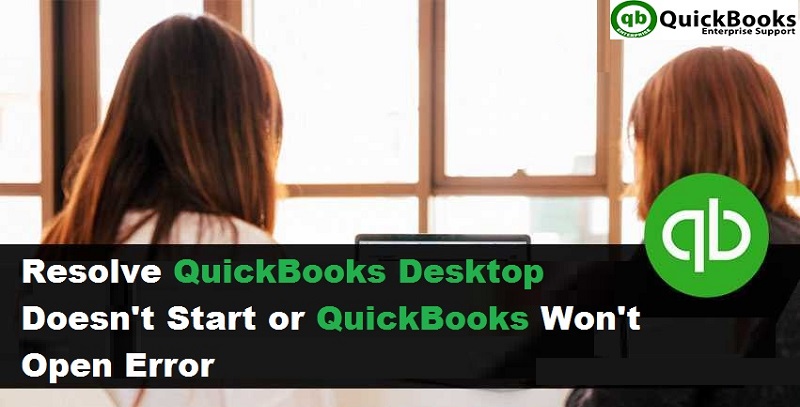 Procedures to fix QuickBooks won’t open or not responding error - Featured Image