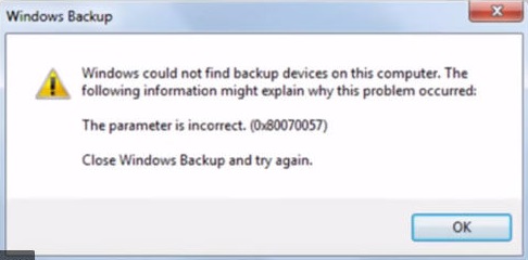 QuickBooks Error (0x80070057) When You Try to Open a Company File - Screenshot