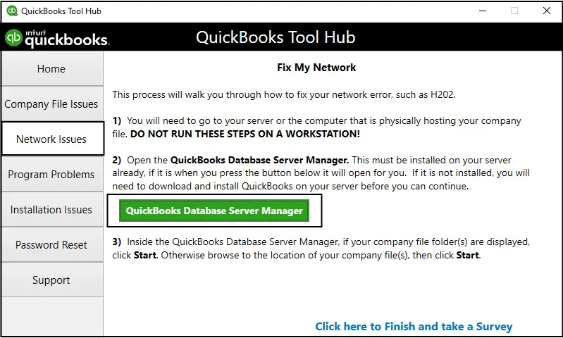 QuickBooks tool hub -screenshot
