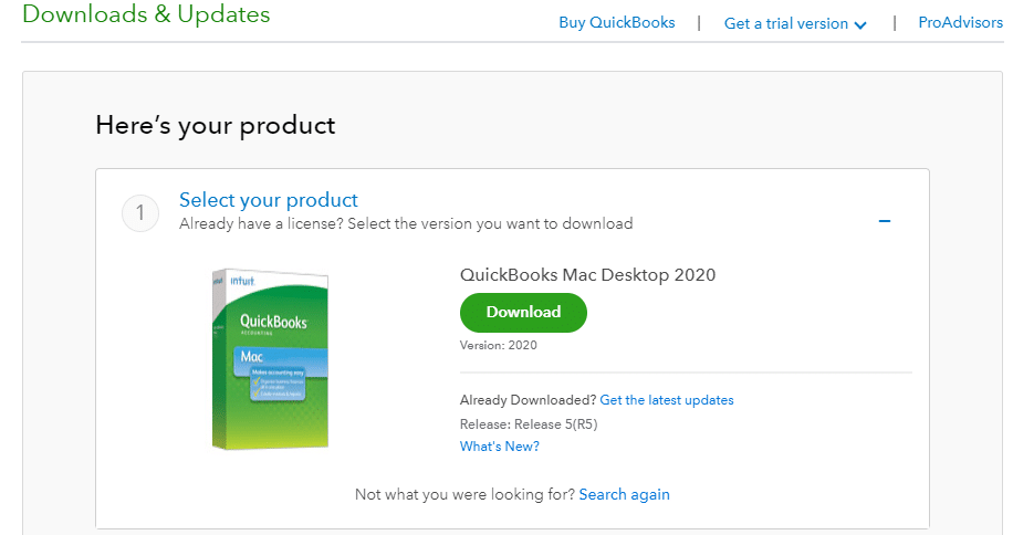 Download QuickBooks Desktop for Mac - Screenshot