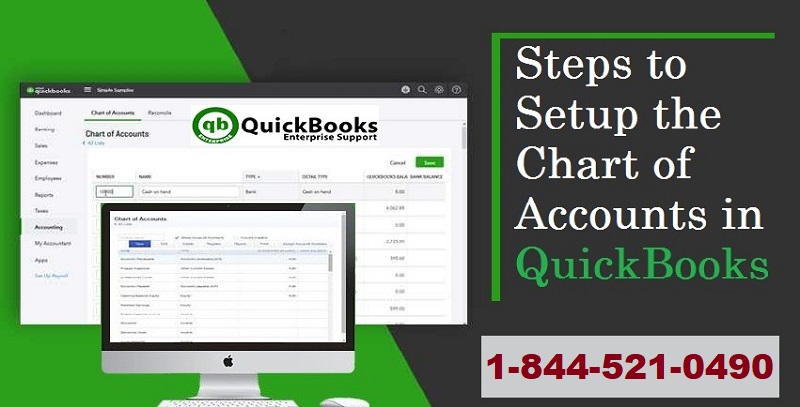 Easy Steps to set up Chart of Accounts in QuickBooks - Featured image