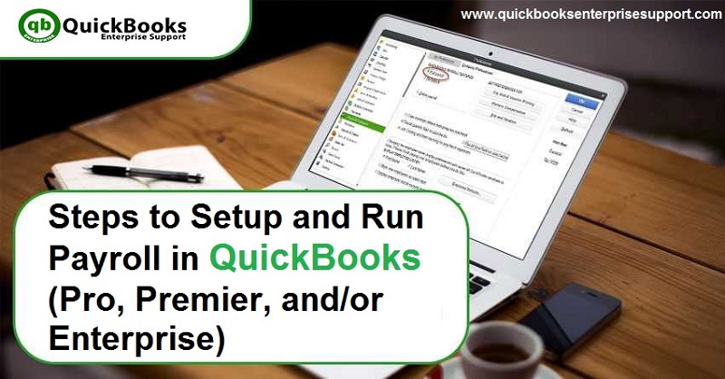 Setup and Run Payroll in QuickBooks Online - Featured Image