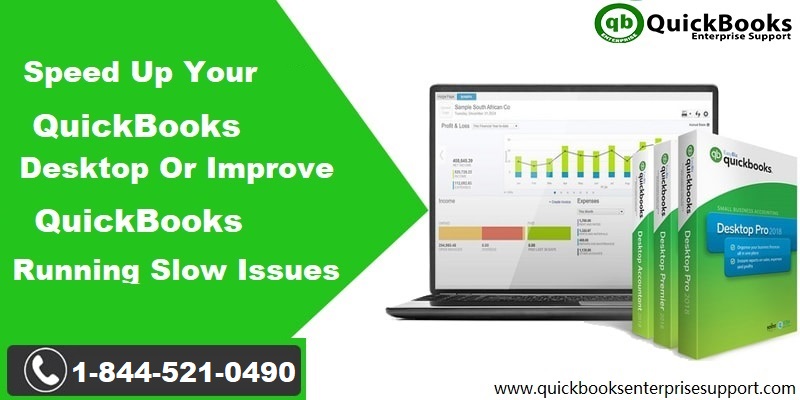 Steps to Speed Up your QuickBooks Desktop performance - Featured Image