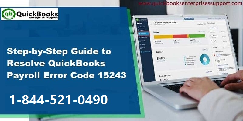Resolve QuickBooks Error 15243 while updating QuickBooks desktop - Featured Image