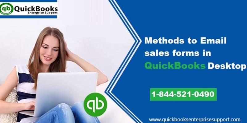 Learn how to Email Sales forms in QuickBooks Desktop - Featured Image