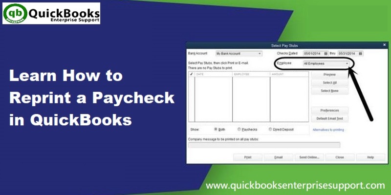 How to Reprint Checks in QuickBooks - Featured Image